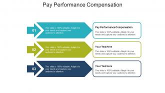 Pay performance compensation ppt powerpoint presentation file information cpb