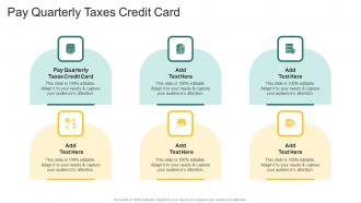 Pay Quarterly Taxes Credit Card In Powerpoint And Google Slides Cpb