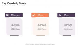 Pay Quarterly Taxes In Powerpoint And Google Slides Cpb