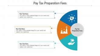 Pay tax preparation fees ppt powerpoint presentation styles example cpb