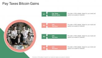 Pay Taxes Bitcoin Gains In Powerpoint And Google Slides Cpb