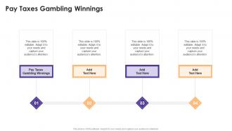 Pay Taxes Gambling Winnings In Powerpoint And Google Slides Cpb