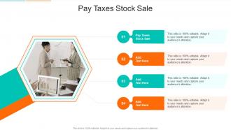 Pay Taxes Stock Sale In Powerpoint And Google Slides Cpb