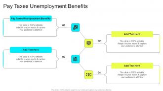 Pay Taxes Unemployment Benefits In Powerpoint And Google Slides Cpb