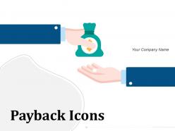 Payback Icons Customer Arrow Illustrating Shopping Representing Dollar