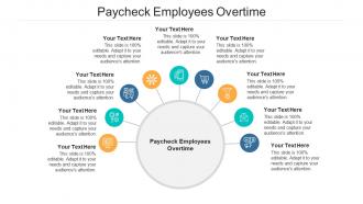 Paycheck employees overtime ppt powerpoint presentation layouts example file cpb