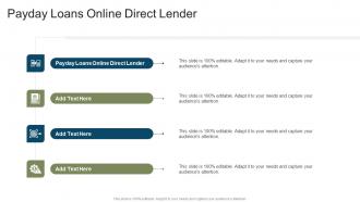Payday Loans Online Direct Lender In Powerpoint And Google Slides Cpb