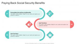 Paying Back Social Security Benefits In Powerpoint And Google Slides Cpb
