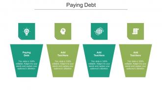 Paying Debt Ppt Powerpoint Presentation Portfolio Summary Cpb