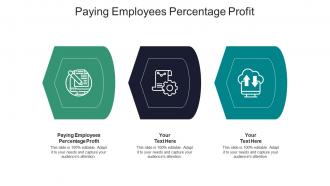 Paying employees percentage profit ppt powerpoint presentation pictures professional cpb