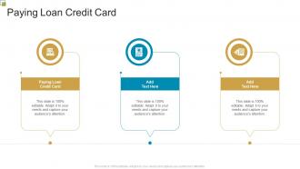 Paying Loan Credit Card In Powerpoint And Google Slides Cpb