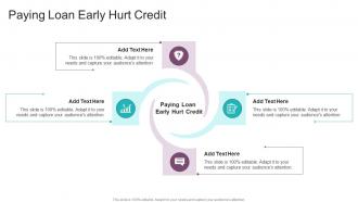 Paying Loan Early Hurt Credit In Powerpoint And Google Slides Cpb