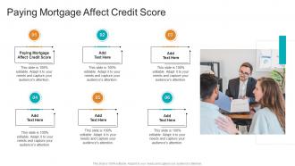 Paying Mortgage Affect Credit Score In Powerpoint And Google Slides Cpb