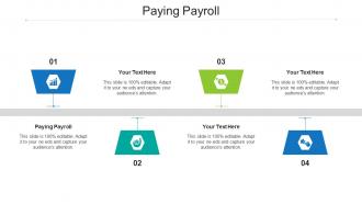 Paying Payroll Ppt Powerpoint Presentation Portfolio Layout Cpb