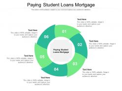 Paying student loans mortgage ppt powerpoint presentation layouts smartart cpb