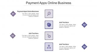 Payment Apps Online Business Ppt Powerpoint Presentation Styles Show Cpb