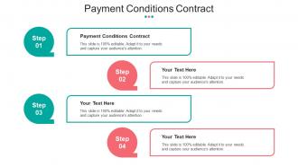Payment Conditions Contract Ppt Powerpoint Presentation Infographics Templates Cpb