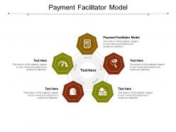 Payment facilitator model ppt powerpoint presentation slides example cpb