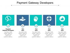 Payment gateway developers ppt powerpoint presentation icon summary cpb