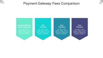 Payment gateway fees comparison ppt powerpoint presentation summary model cpb