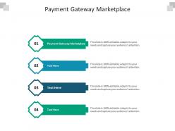 Payment gateway marketplace ppt powerpoint presentation file picture cpb
