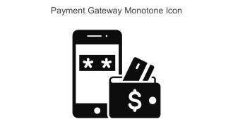 Payment Gateway Monotone Icon In Powerpoint Pptx Png And Editable Eps Format