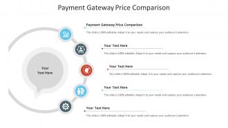 Payment gateway price comparison ppt powerpoint presentation professional design cpb