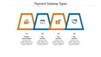 Payment gateway types ppt powerpoint presentation slides icons cpb