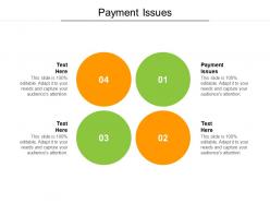 Payment issues ppt powerpoint presentation infographics pictures cpb
