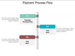 Payment process flow ppt powerpoint presentation outline influencers cpb