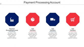 Payment Processing Account Ppt Powerpoint Presentation Ideas Guide Cpb