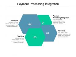 Payment processing integration ppt powerpoint presentation styles background image cpb