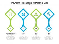 Payment processing marketing size ppt powerpoint presentation infographics example topics cpb