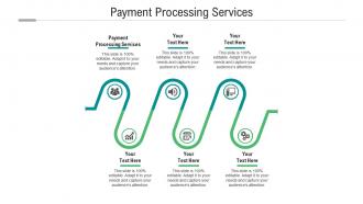 Payment processing services ppt powerpoint presentation show example cpb