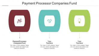 Payment Processor Companies Fund Ppt Powerpoint Presentation Professional Show Cpb