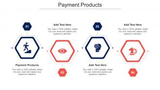 Payment Products Ppt Powerpoint Presentation Slides Outline Cpb