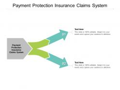 Payment protection insurance claims system ppt powerpoint presentation gallery graphics template cpb