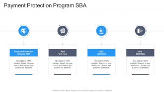 Payment Protection Program SBA In Powerpoint And Google Slides Cpb