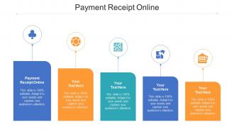 Payment receipt online ppt powerpoint presentation ideas graphics template cpb