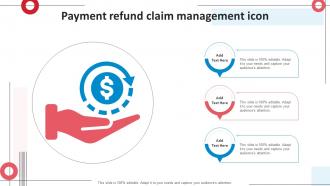 Payment Refund Claim Management Icon