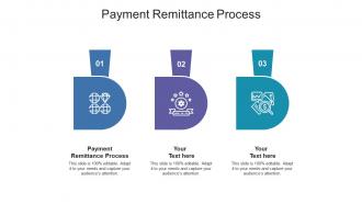 Payment remittance process ppt powerpoint presentation styles icons cpb