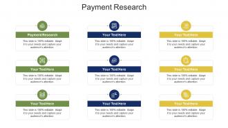 Payment research ppt powerpoint presentation ideas structure cpb