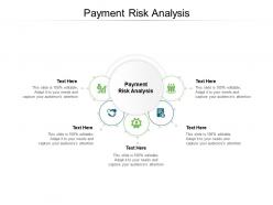 Payment risk analysis ppt powerpoint presentation model example file cpb