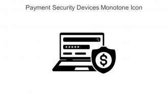 Payment Security Devices Monotone Icon In Powerpoint Pptx Png And Editable Eps Format