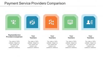 Payment Service Providers Comparison Ppt Powerpoint Presentation Slides Grid Cpb