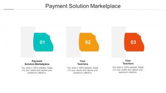 Payment solution marketplace ppt powerpoint presentation pictures example topics cpb