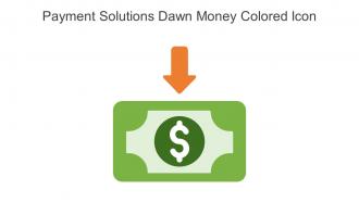 Payment Solutions Dawn Money Colored Icon In Powerpoint Pptx Png And Editable Eps Format