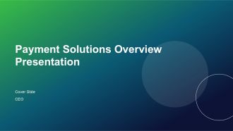 Payment Solutions Overview Presentation PPT Presentation ACP