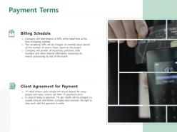 Payment terms ppt powerpoint presentation pictures summary