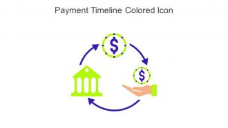 Payment Timeline Colored Icon In Powerpoint Pptx Png And Editable Eps Format